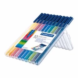 Staedtler triplus color 323, Multicolore, Polypropylène (PP), Multicolore, 1 mm, 10 pièce(s)