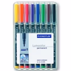 Staedtler 314 WP8, Noir, Bleu, Marron, Vert, Orange, Rouge, Violet, Jaune, Transparent, Polypropylène (PP), 2,5 mm, 1 pièce(s ...