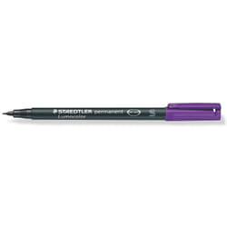 Staedtler Lumocolor 313 marqueur indélébile Pointe fine Violet