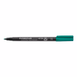 Staedtler Lumocolor 317, Vert, Noir, Vert, Polypropylène (PP), 1 mm, Allemagne, 10 pièce(s)