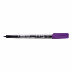 Staedtler Lumocolor 317, Violet, Noir, Violet, Polypropylène (PP), 1 mm, Allemagne, 10 pièce(s)