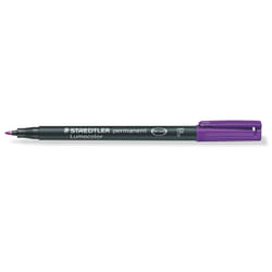 Staedtler Lumocolor 318 marqueur indélébile Pointe fine Violet 10 pièce(s)