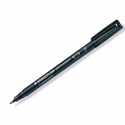 Staedtler 318-9, Noir, Pointe ogive, Noir, Polypropylène (PP), Fin, 0,6 mm