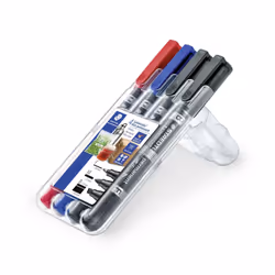 Staedtler Lumocolor permanent duo 348, 4 pièce(s)
