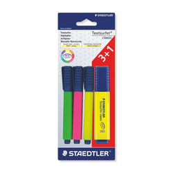 Staedtler 364 A BK4D marqueur 4 pièce(s) Assortie Multicolore