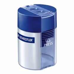 Staedtler 512 001, Taille crayon manuel, Bleu, Argent