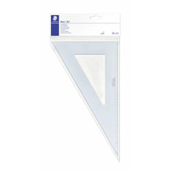 Staedtler Mars 567 Règle de bureau 360 mm Plastique Bleu, Transparent 1 pièce(s)