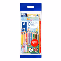 Staedtler Noris jumbo 128, Multicolore, 10 pièce(s)