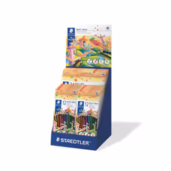 Staedtler Noris colour 185, Multicolore, Hexagonal, Boîte en papier, 360 pièce(s), PEFC