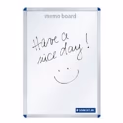 Staedtler Lumocolor, Ardoise/tampon effaçable à sec pour enfants, Blanc