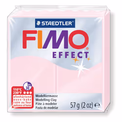 GRAINE CREATIVE Fimo Effect 57G Rose Quartz / 8020-206, Rose, 1 pièce(s), 14 an(s), Garçon/Fille, Pâte à modeler, Allemagne