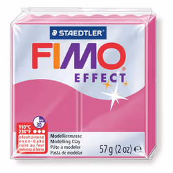 GRAINE CREATIVE Fimo Effect 57G Rubis Quartz / 8020-286, 1 pièce(s), 14 an(s), Garçon/Fille, Pâte à modeler, Allemagne, Adole ...