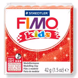 Staedtler FIMO 8030212, Pâte à modeler, Rouge, Enfant, 8 pièce(s), 1 couleurs, 110 °C