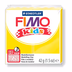 Staedtler 8030001, Pâte à modeler, Jaune, Enfant, 1 couleurs, 110 °C, 30 min