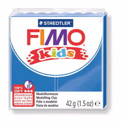 GRAINE CREATIVE Fimo Kids 42G Bleu/ 8030-3, Bleu, 1 pièce(s), 14 an(s), Garçon/Fille, Pâte à modeler, Allemagne