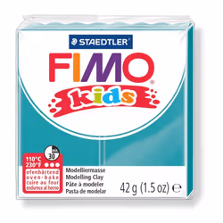 Staedtler 8030039, Pâte à modeler, Turquoise, Enfant, 1 couleurs, 110 °C, 30 min