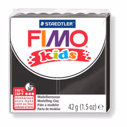 Staedtler 68030009, Pâte à modeler, Noir, Enfant, 110 °C, 30 min, Garçon/Fille