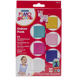 GRAINE CREATIVE Fimo Kids 6 Pains Fille