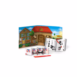 GRAINE CREATIVE Kit Fimo Kids Ferme, 8 an(s), Plastique, Multicolore, 6 pièce(s)