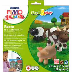 GRAINE CREATIVE Kit Fimo Kids Ferme