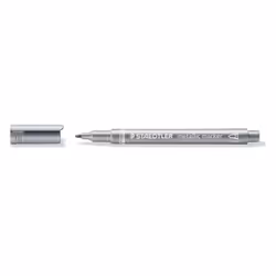 Staedtler 8323, Argent, Pointe ogive, 1 mm, 2 mm, 1 pièce(s)
