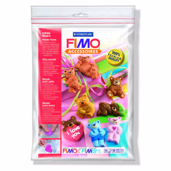 GRAINE CREATIVE Moule Staedtler 8 Oursons / 8742 03, 14 an(s), Plastique, Multicolore, 1 pièce(s)