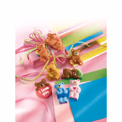 GRAINE CREATIVE Moule Staedtler 8 Oursons / 8742 03