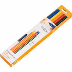description Colle pour la décoration, 200 g. Bâtons de colle couleur Ø 11 mm, colle fusible de qualité supérieure pour les tr ...