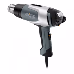 STEINEL HG 2320 E, Pistolet d’air chaud, LCD, Anneau de cintre, Noir, Gris, Argent, 500 l/min, 650 °C
