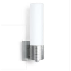 STEINEL L 260 LED Éclairage mural extérieur E27 8,6 W Acier inoxydable, Blanc
