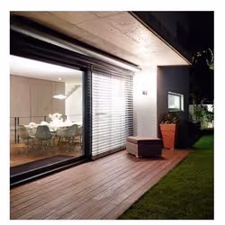 STEINEL L 260 LED Éclairage mural extérieur E27 8,6 W Acier inoxydable, Blanc