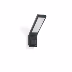 STEINEL Sensor LED-Strahler XLED slim, Éclairage mural extérieur, Anthracite, Aluminium, Plastique, IP44, Entrée, I