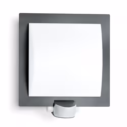 STEINEL L 20 S, Éclairage mural extérieur, Anthracite, Plastique, Acier inoxydable, IP44, Entrée, Façade, II