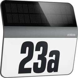 Steinel - XSolar lh-n 035730 Eclairage solaire pour numéro de maison led led intégrée 0.03 w anthracite