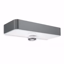 STEINEL XSolar SOL-O Sensor, Éclairage mural extérieur, Anthracite, Blanc, Plastique, IP44, III, IK03