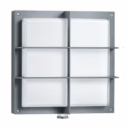 STEINEL L 691 S PMMA, Éclairage mural extérieur, Anthracite, Aluminium, Plastique, IP44, Entrée, Façade, Allée, II