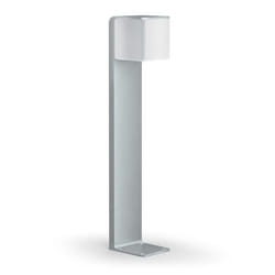 STEINEL - Luminaire extérieur à détection GL 80 SC - Argenté - connectable au réseau - peut être utilisé via app