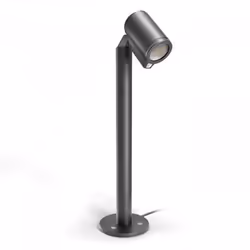 STEINEL Spot Way, Éclairage au sol extérieur, Noir, Aluminium, Plastique, IP44, Jardin, Rue, II