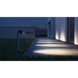 STEINEL Spot Way Éclairage au sol extérieur GU10 LED Noir F