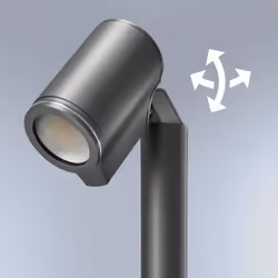 STEINEL Spot Way Éclairage au sol extérieur GU10 LED Noir F - Vue supplémentaire 4