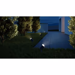 STEINEL Spot Garden Éclairage au sol extérieur GU10 LED Noir F