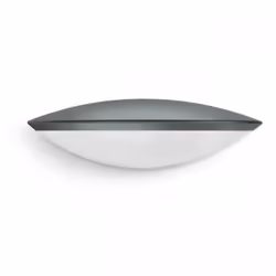 STEINEL L 825 SC, Éclairage mural extérieur, Anthracite, Aluminium, Plastique, IP44, Entrée, Façade, Allée, II