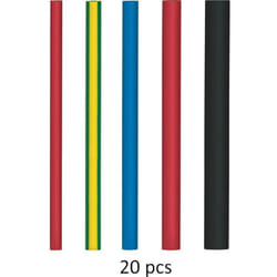 072766 Assortiment de gaines thermorétractables 20 pc(s) - Steinel