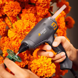 STEINEL Gluematic 3011 Koffer Klebepistole Pistolet à colle chaude Gris, Orange 45 W - Vue supplémentaire 4