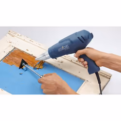 STEINEL HL 1620 S Pistolet d'air chaud 450 l/min 500 °C 1600 W Bleu, Acier inoxydable - Vue supplémentaire 4