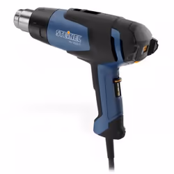 STEINEL HL 1920 E heteluchtpistool, Pistolet d’air chaud, Noir, Bleu, Acier inoxydable, CE, 500 l/min, 600 °C, 150 l/min