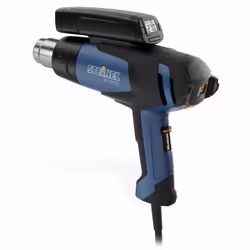 STEINEL HL 1920 E heteluchtpistool Pistolet d’air chaud 500 l/min 600 °C 2000 W Noir, Bleu, Acier inoxydable