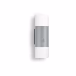 STEINEL L 910, Éclairage mural extérieur, Argent, Blanc, Aluminium, Plastique, IP44, Entrée, II