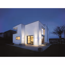 STEINEL L 910 Éclairage mural extérieur LED Argent, Blanc