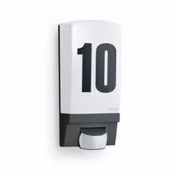 STEINEL ST 650513, Éclairage mural extérieur, Blanc, Plastique, IP44, Entrée, II